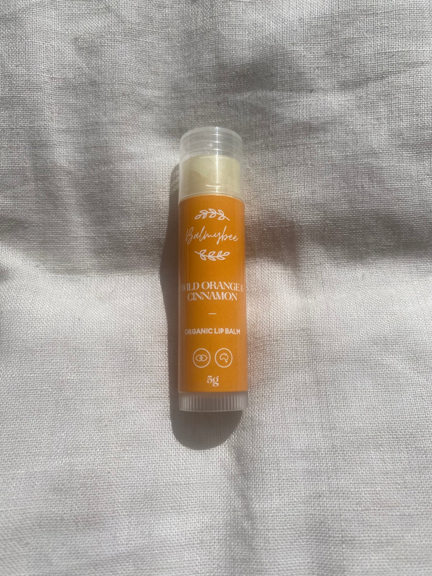 Wild Orange & Cinnamon Lip Balm