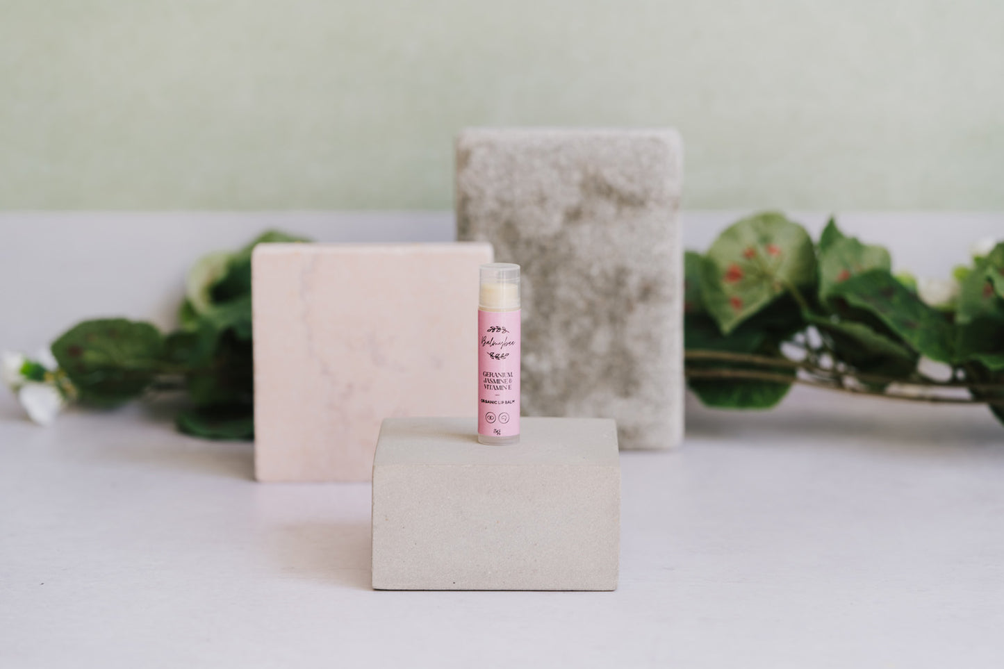 Geranium & Jasmine Lip Balm